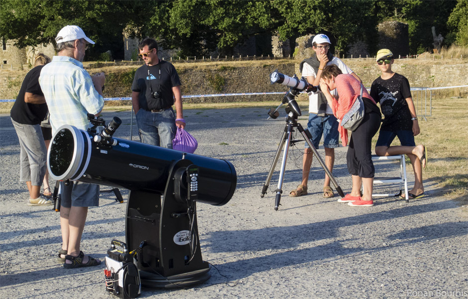 La tête dans les étoiles au château de Ranrouët à Herbignac 2016